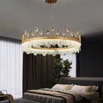 Crown Glass Crystal Chandelier