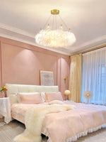 Crown Feather Pendant Light