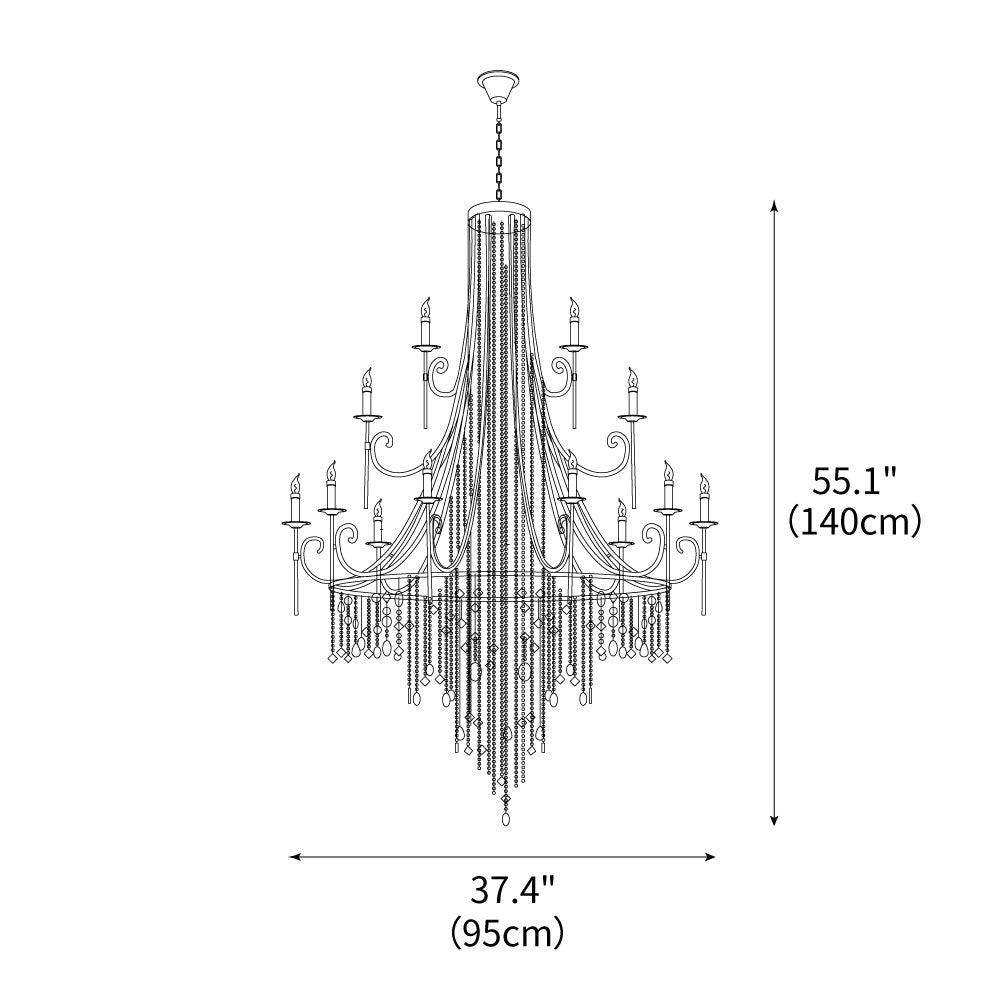crystal-cascade-chandelier