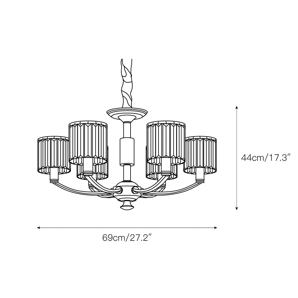 crystal-column-brass-chandelier