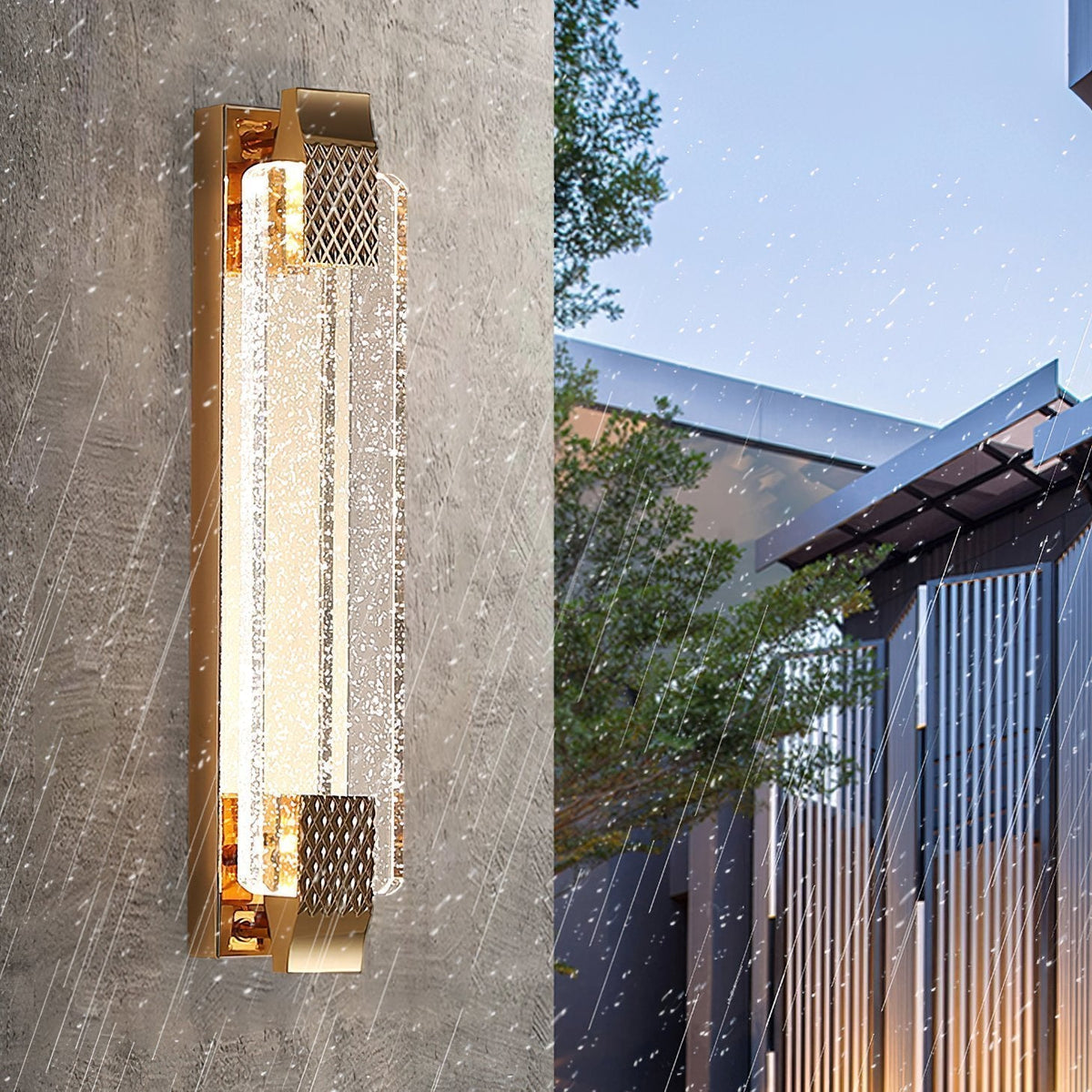 Crystal Bubble Wall Lamp