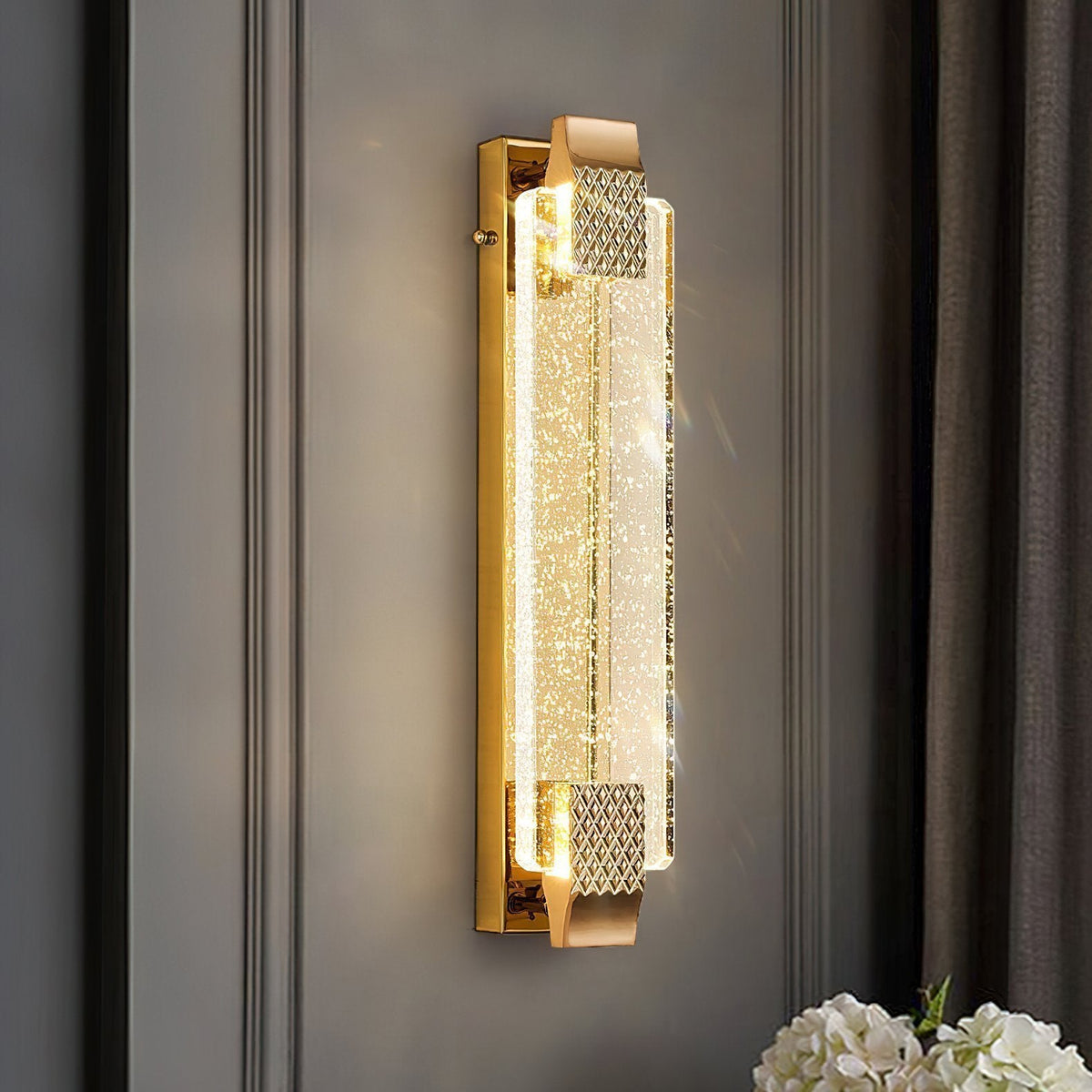 Crystal Bubble Wall Lamp