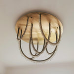 Crystal Corde Ceiling Light