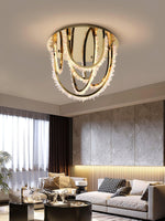 Crystal Corde Ceiling Light