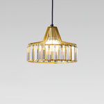 Crystal Drum Pendant Lamp