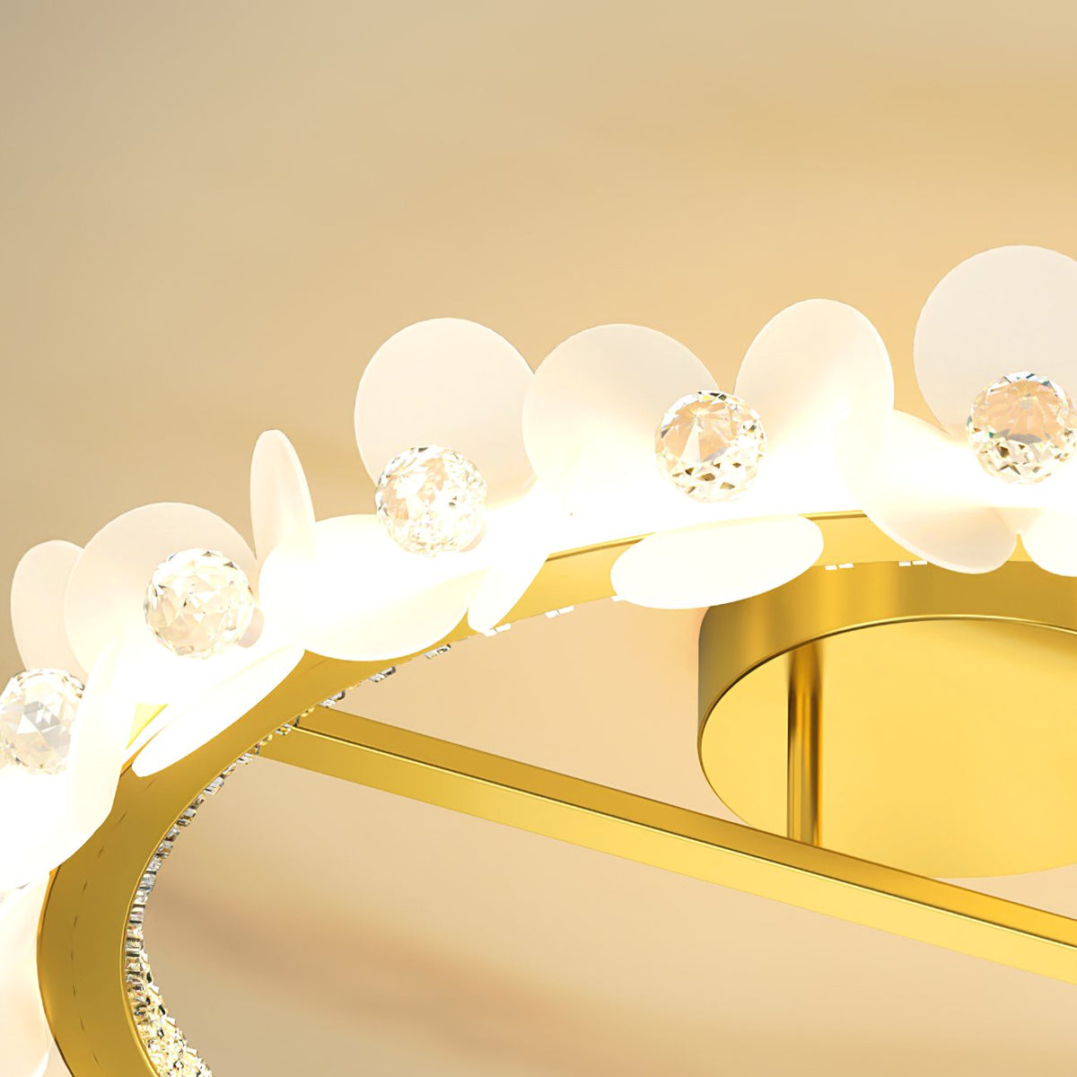 Round Petal Ceiling Lamp