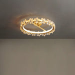 Crystal Flower Ceiling Lamp