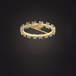 Crystal Flower Ceiling Lamp