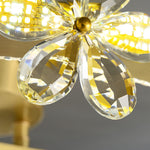 Crystal Flower Ceiling Lamp