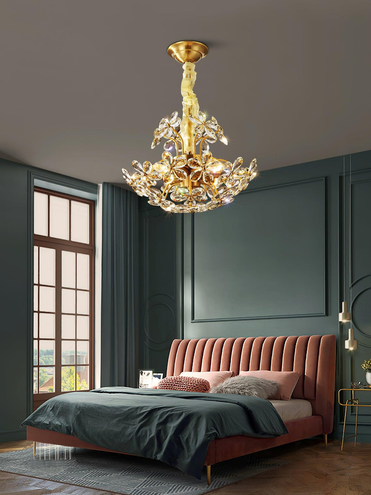 crystal-flower-chandelier