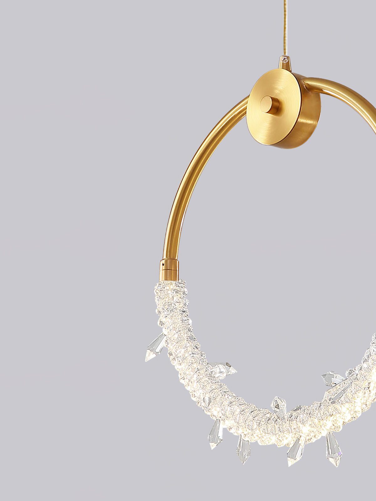 Crystal Garland Pendant Light