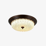 Crystal Glass Dome Ceiling Lamp