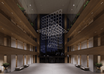 Crystal Grid Custom Chandelier – Bespoke LED Pendant for Modern Interiors