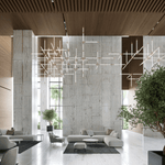 Crystal Grid Custom Chandelier – Bespoke LED Pendant for Modern Interiors