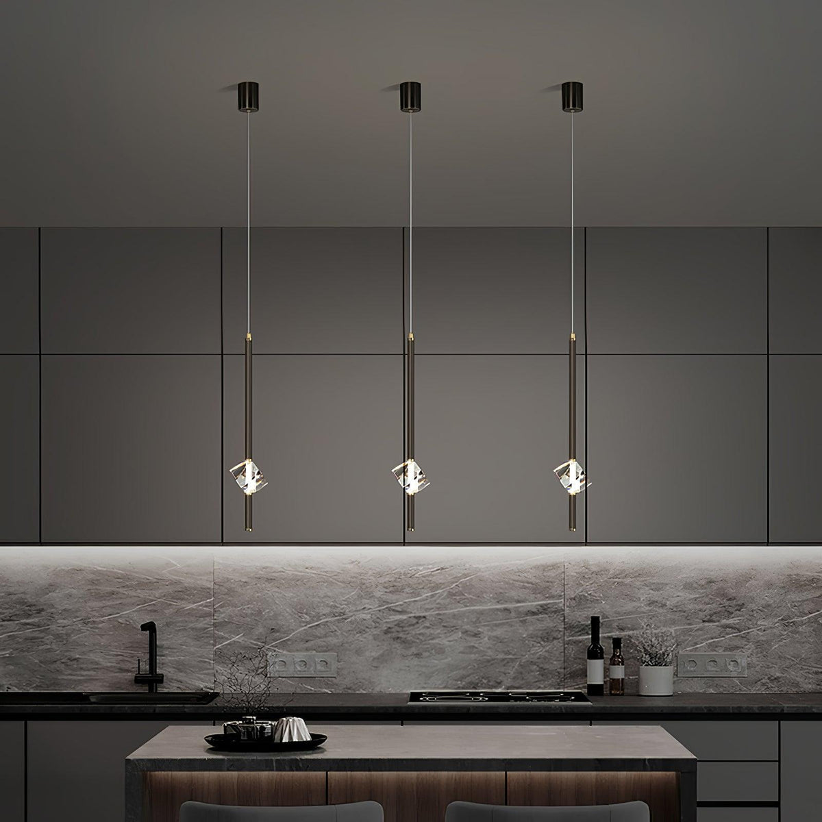 Crystal Led Pendant Lamp