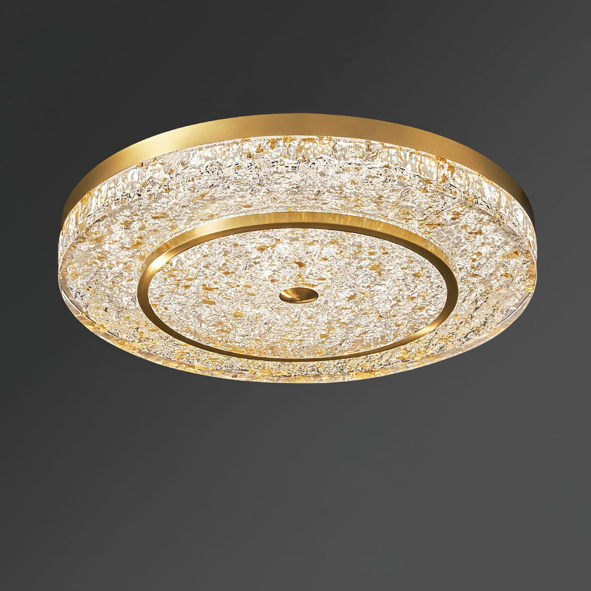 Crystal Magic Round Ceiling Lamp