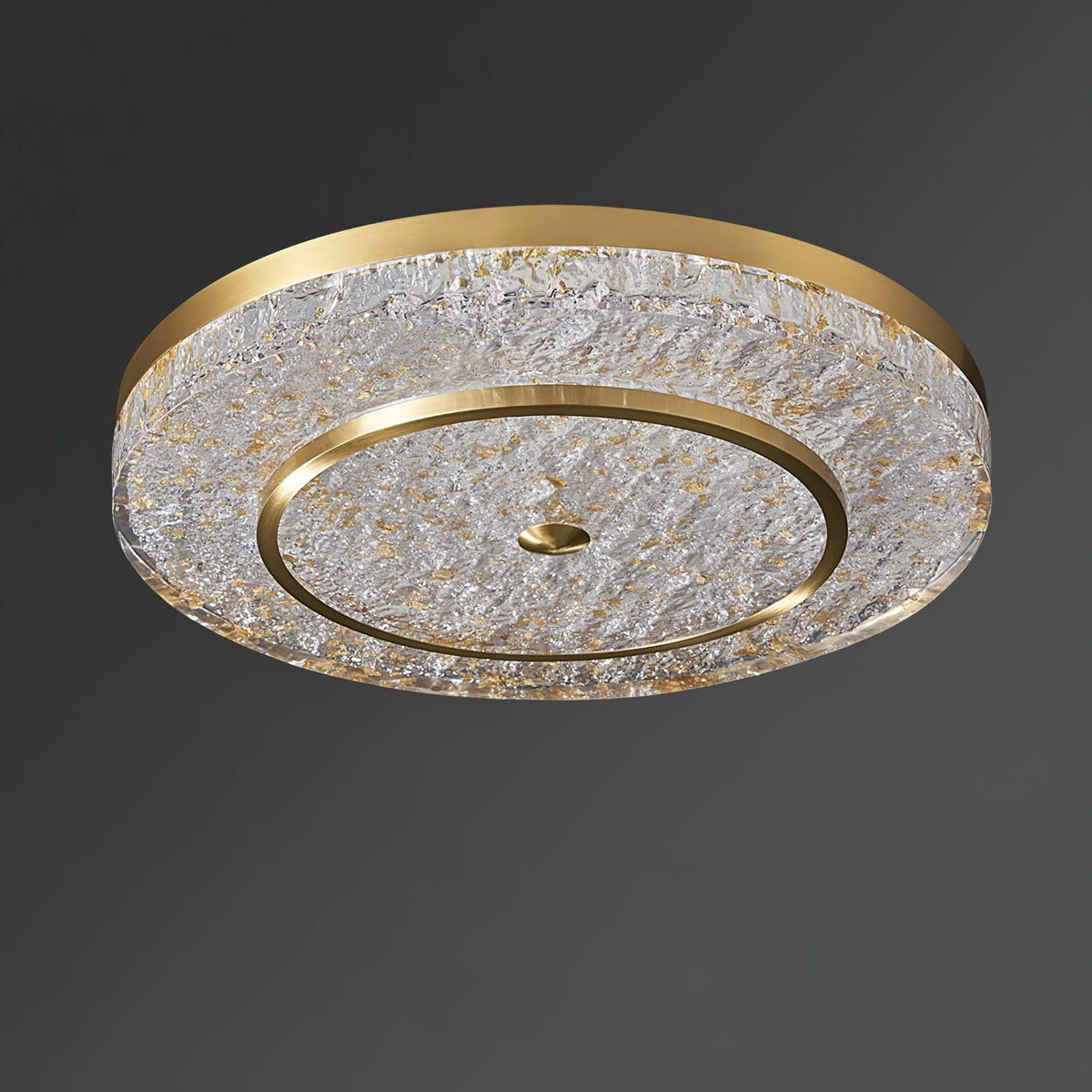 Crystal Magic Round Ceiling Lamp