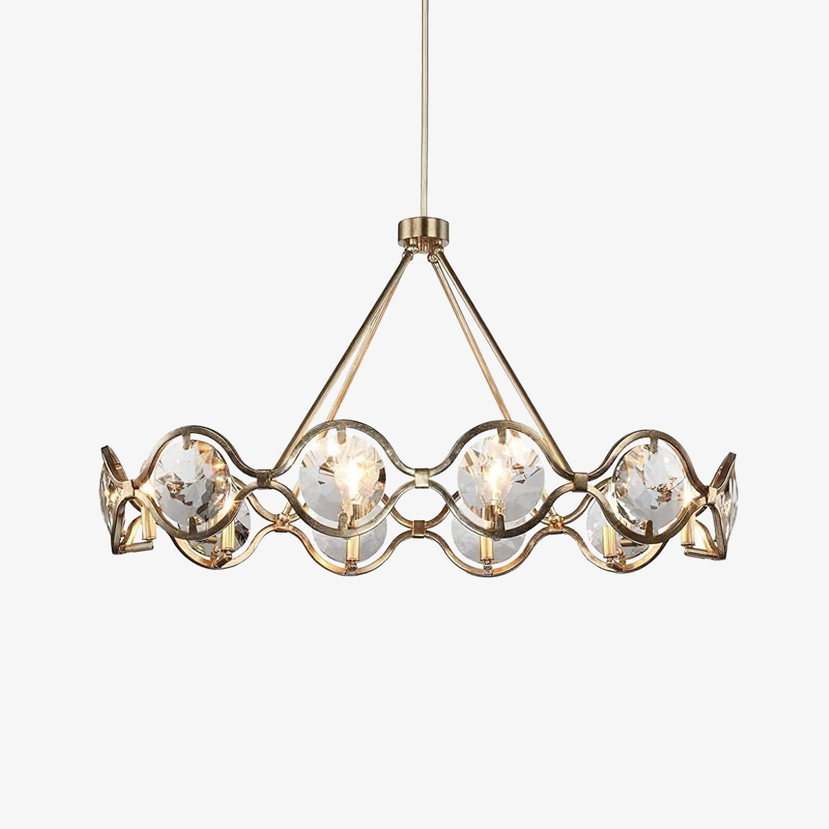 Crystal Quincy Chandelier