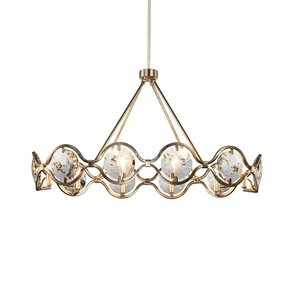 Crystal Quincy Chandelier