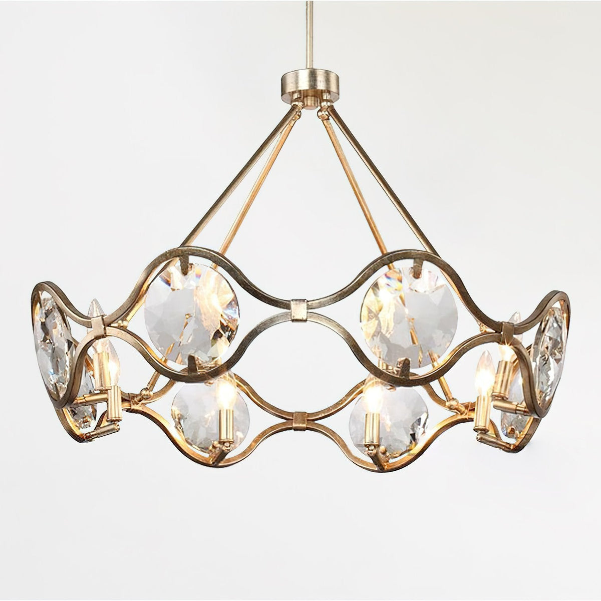 Crystal Quincy Chandelier