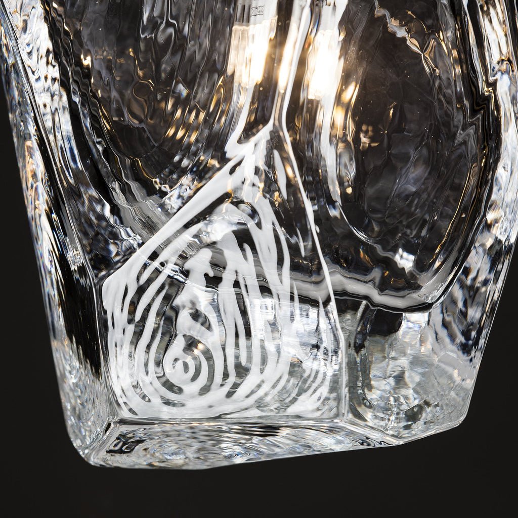 Crystal Rock Cluster Pendant Light – Modern Glass Chandelier for Dining & Living Spaces