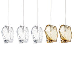 Crystal Rock Cluster Pendant Light – Modern Glass Chandelier for Dining & Living Spaces