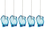 Crystal Rock Cluster Pendant Light – Modern Glass Chandelier for Dining & Living Spaces
