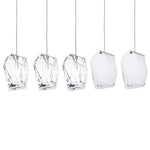 Crystal Rock Cluster Pendant Light – Modern Glass Chandelier for Dining & Living Spaces