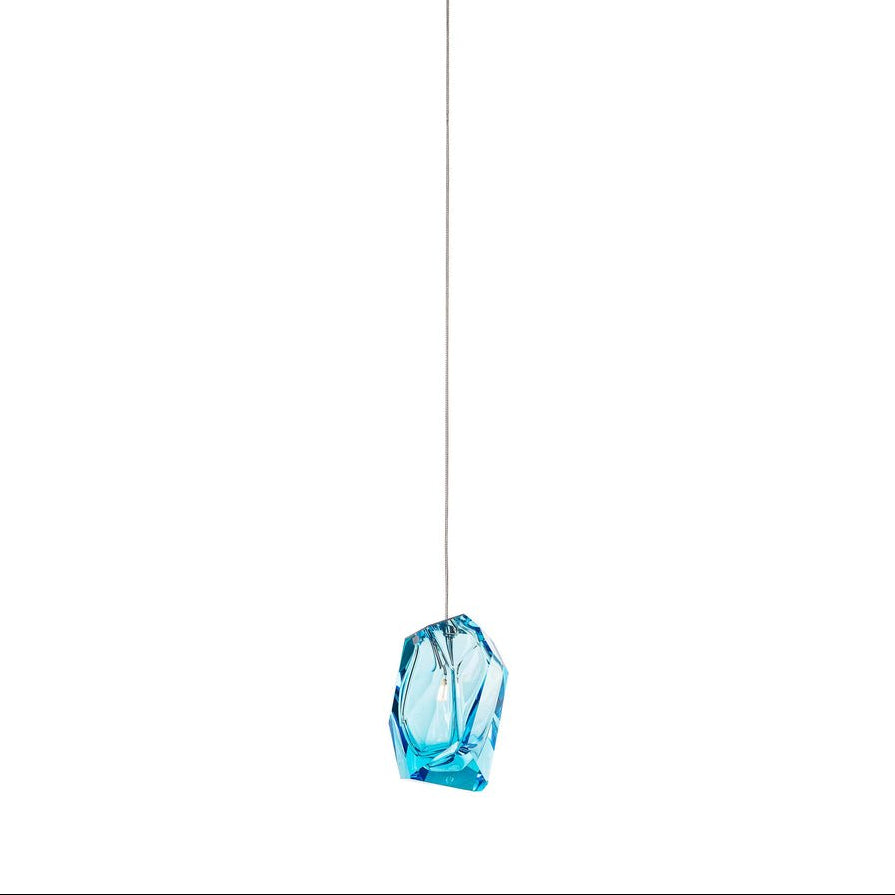 Crystal Rock Cluster Pendant Light – Modern Glass Chandelier for Dining & Living Spaces