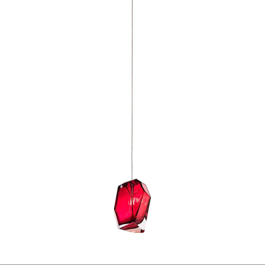Crystal Rock Cluster Pendant Light – Modern Glass Chandelier for Dining & Living Spaces