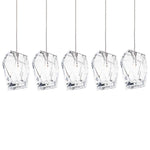 Crystal Rock Cluster Pendant Light – Modern Glass Chandelier for Dining & Living Spaces