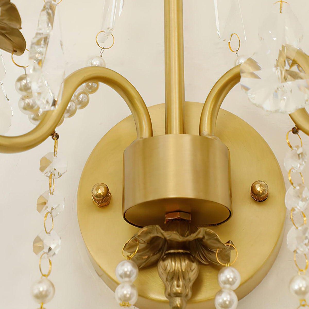 Crystal Pearl Wall Lamp