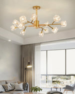 Cube Glass Chandelier