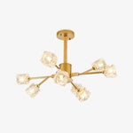 Cube Glass Chandelier
