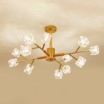 Cube Glass Chandelier