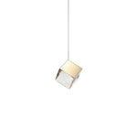 Cubic Luster Cascade Chandelier – Modern Geometric Crystal Pendant Light