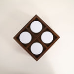 Cobra Wood Ceiling Light – Minimalist Flush Mount in Natural Wood