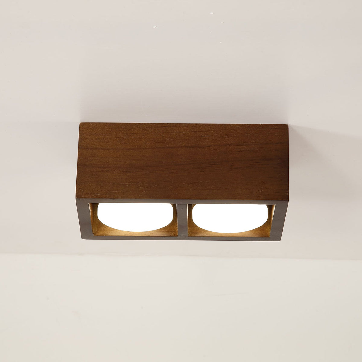 Cobra Wood Ceiling Light – Minimalist Flush Mount in Natural Wood