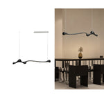 Curva Sculptural Wood LED Pendant Light – Modern Organic Design