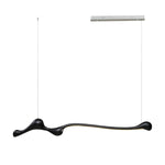 Curva Sculptural Wood LED Pendant Light – Modern Organic Design
