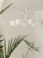 curved-arm-bell-chandelier