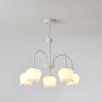 curved-arm-bell-chandelier