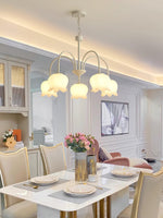 curved-arm-bell-chandelier