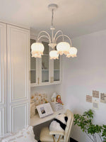 curved-arm-bell-chandelier
