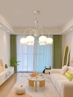 curved-arm-bell-chandelier