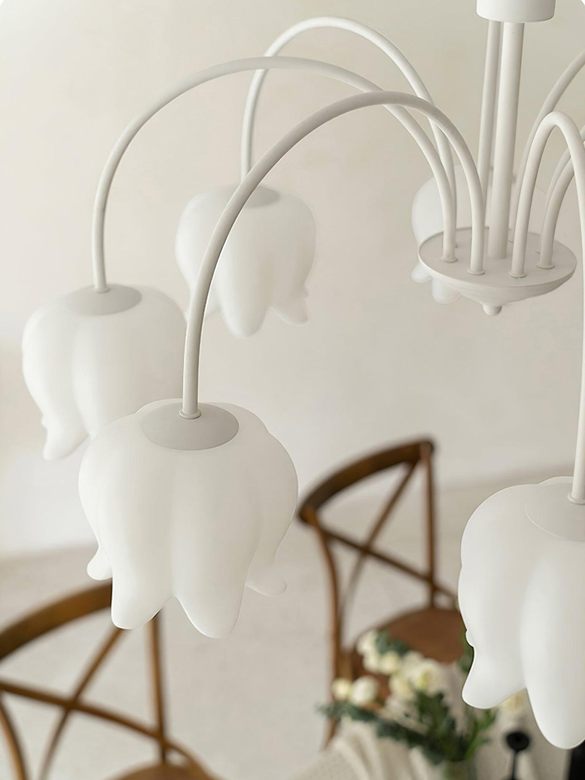 curved-arm-bell-chandelier