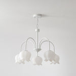 curved-arm-bell-chandelier