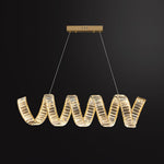 Curved Led Chandelier