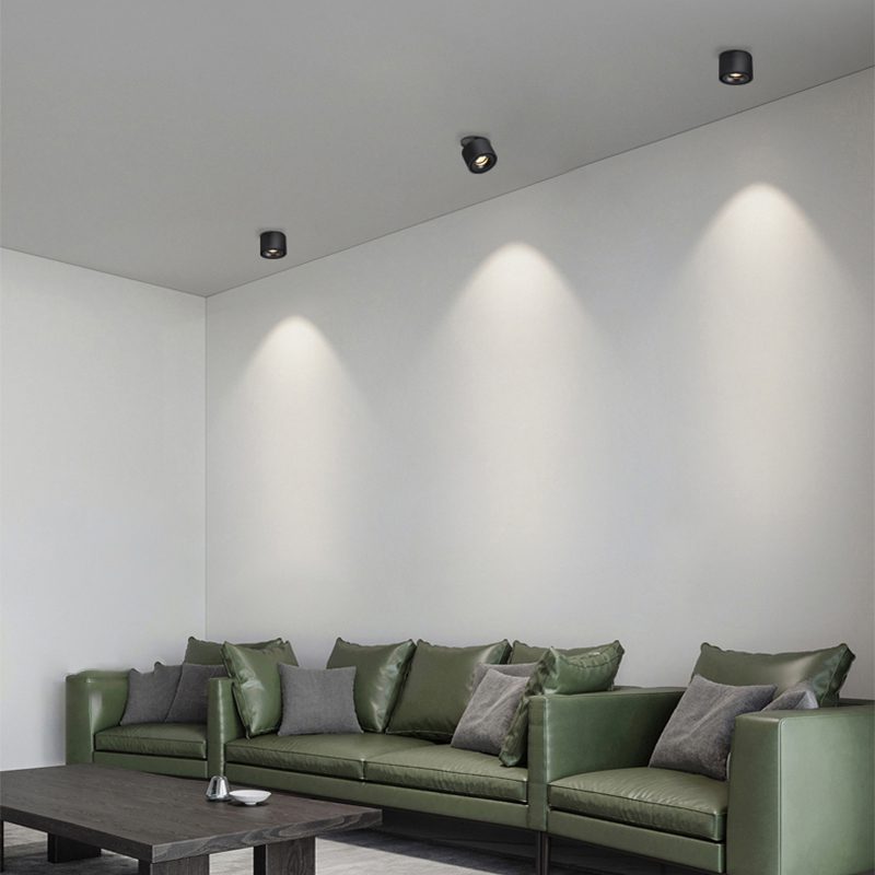 Cylinder recessed LED downlight