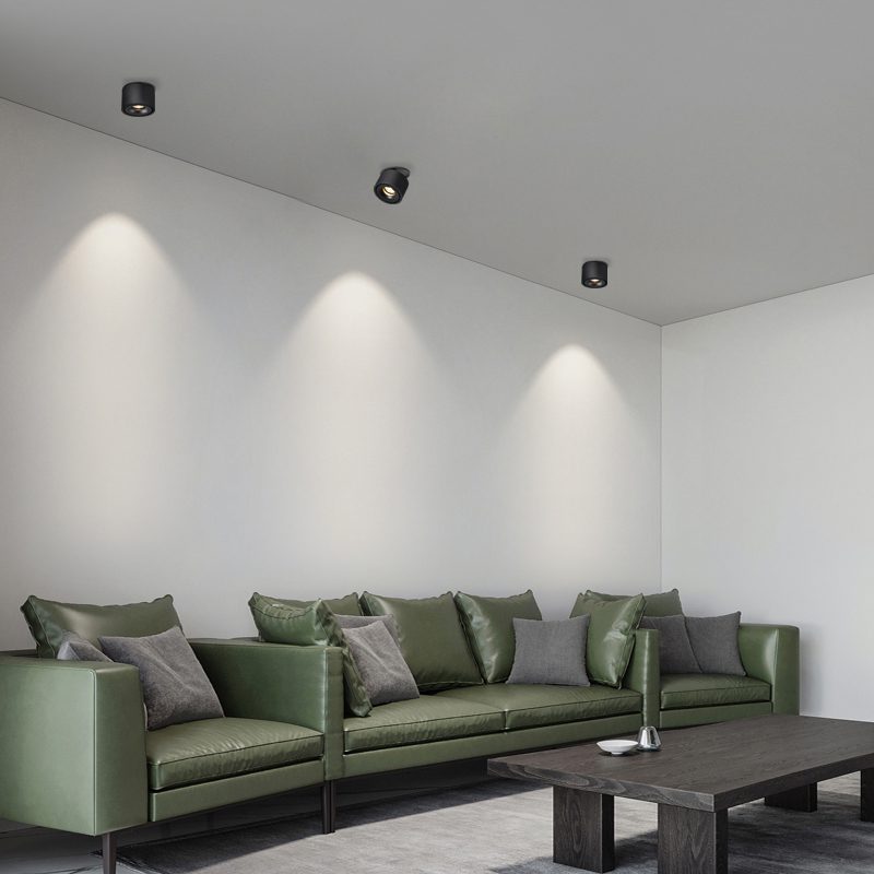 Cylinder recessed LED downlight